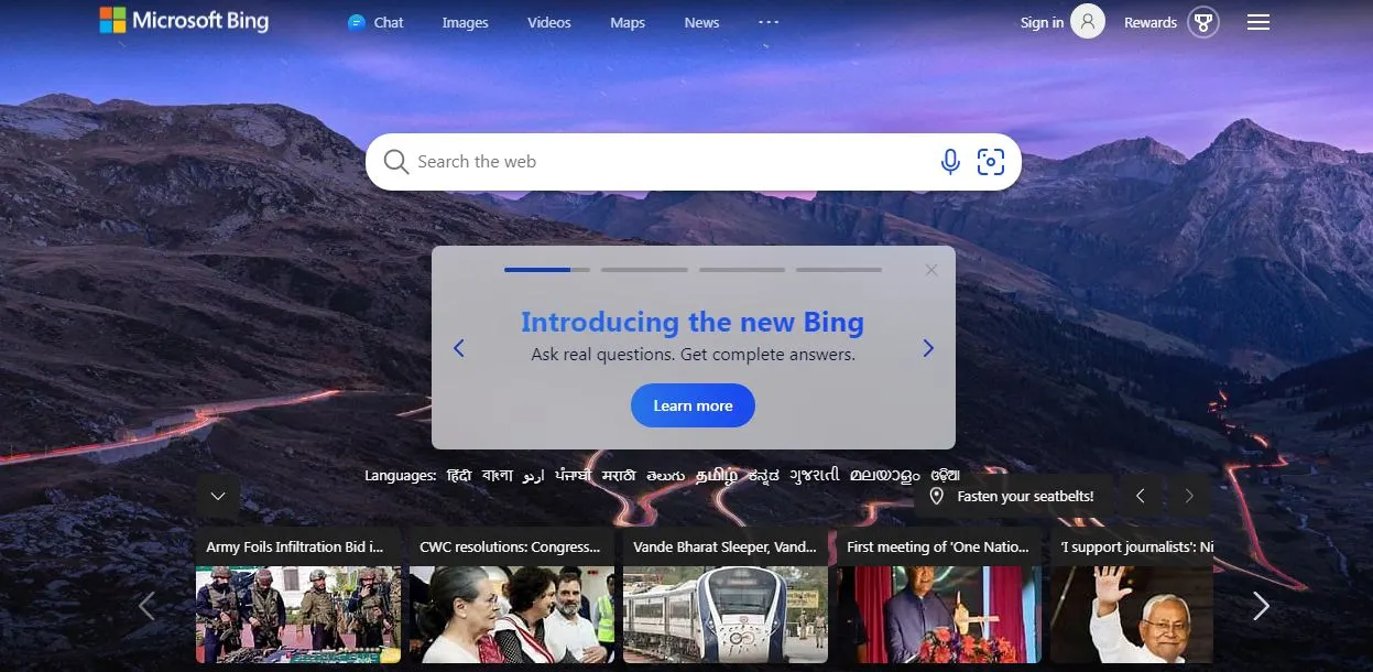 Bing AI