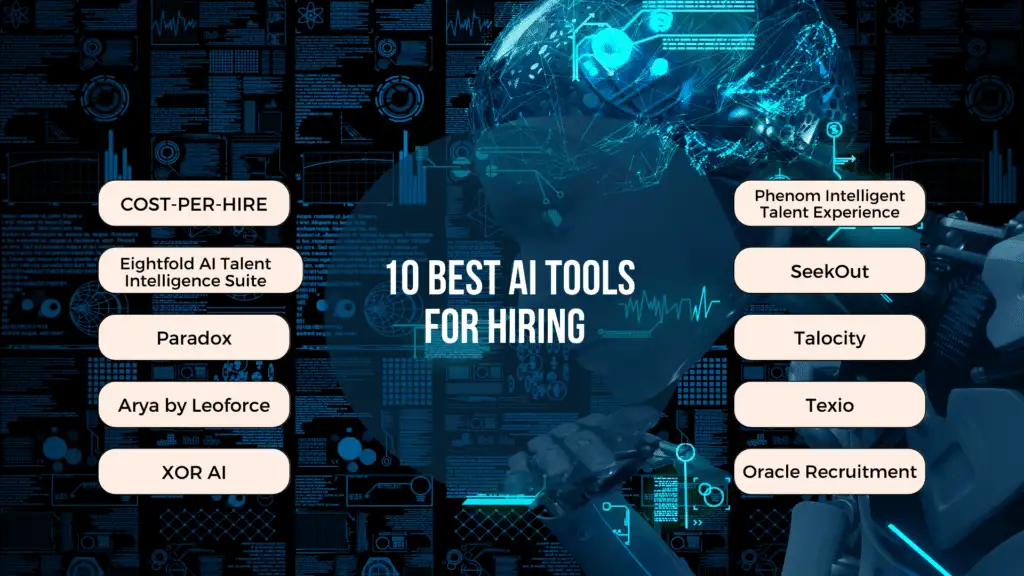 Discover the Top 9 AI Tools Revolutionizing Hiring and Recruitment! 1 Discover the Top 10 AI Tools Revolutionizing Hiring and Recruitment!