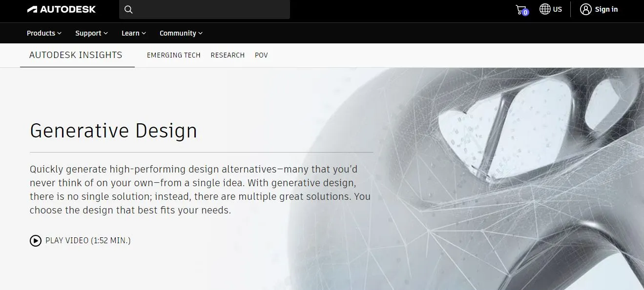 Autodesk's Generative Design