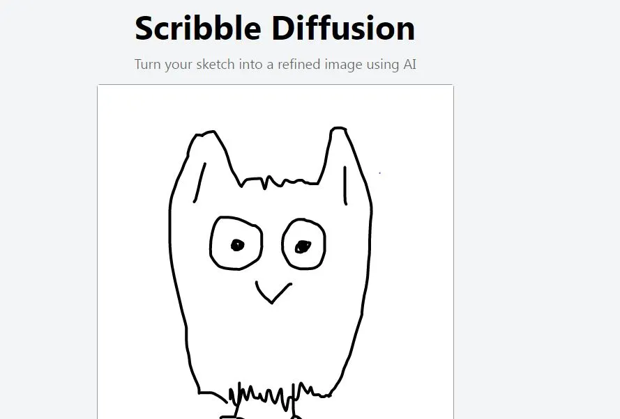 Scribble Diffusion