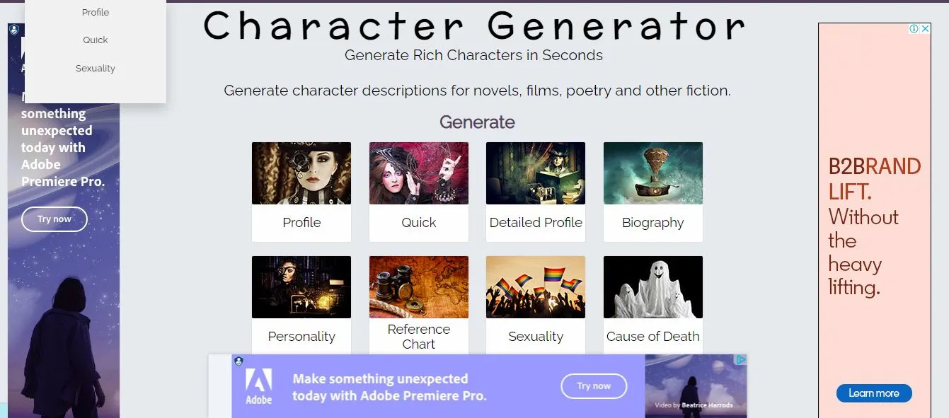 Character Generator