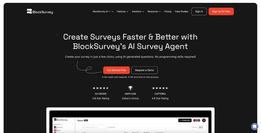 Blocksurvey