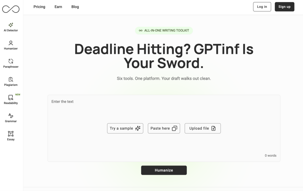 GPTinf