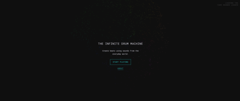 Infinite Drum Machine