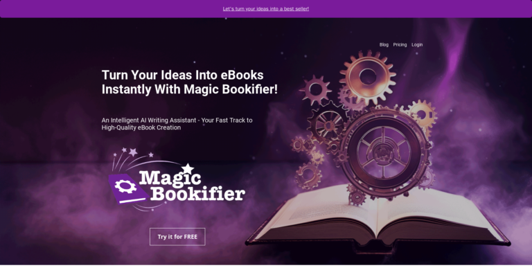 Magic Bookifier Magic Bookifier