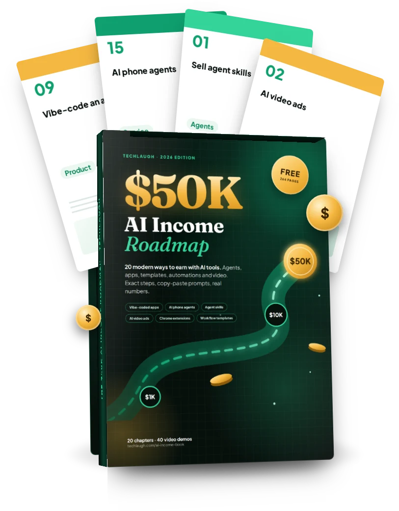 The AI Income Book cover