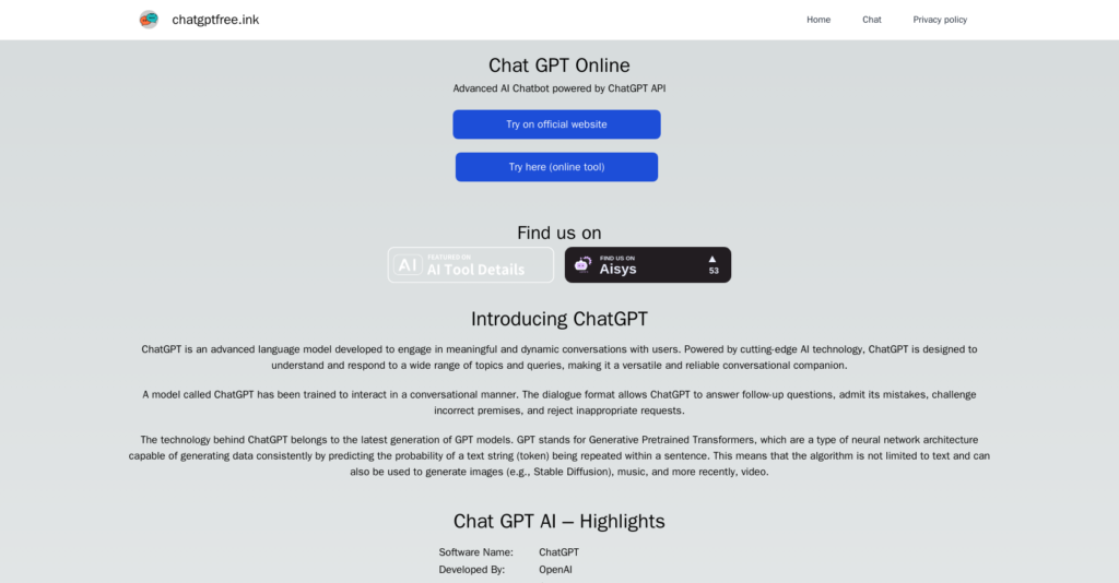Chatgptfree Review 2026: Legit Free ChatGPT or Not?