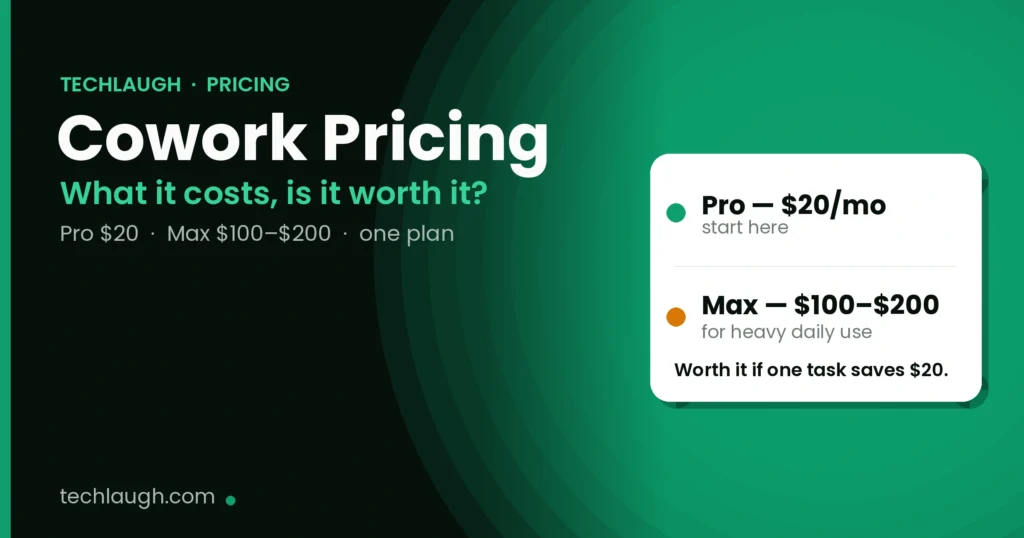 Claude Cowork Pricing: What It Costs and Is It Worth It? (2026)