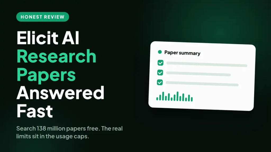 Elicit AI Review: Is It Worth It for Real Research?