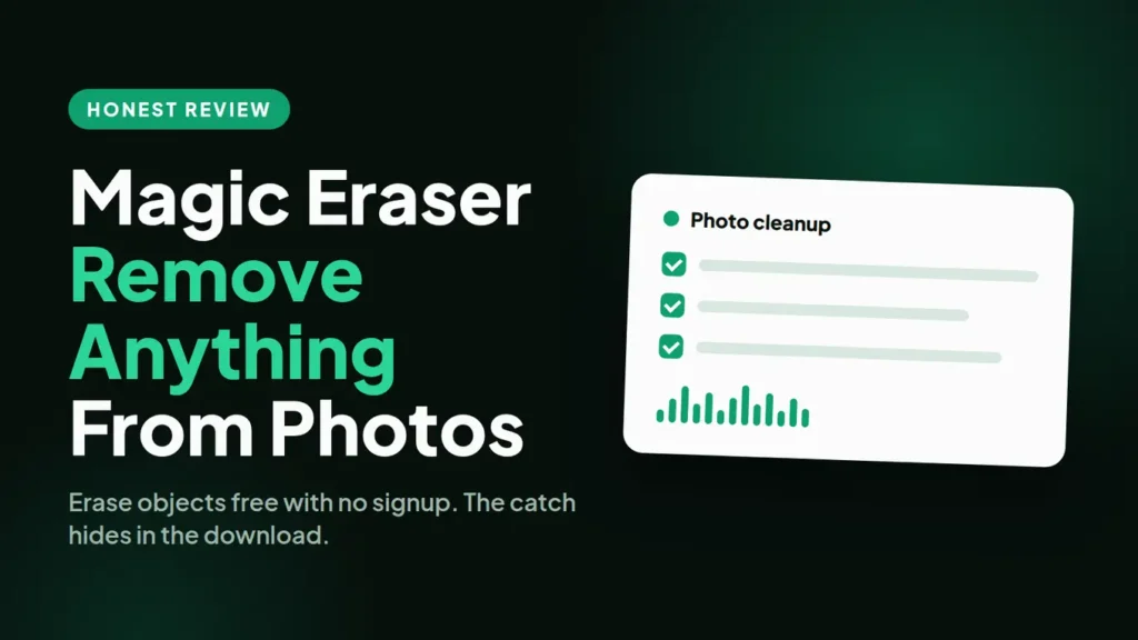 Magic Eraser AI Review: Free Object Removal, One Catch